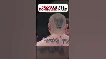 The Wrong Guy to Jump — Fedor Trained Him 🔥 #shorts