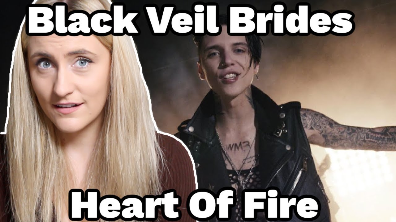 Basic White Girl Reacts To Black Veil Brides - Heart Of Fire