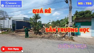 Đất Rẻ Khu Dân Cư Gần Chợ Long Hoa  Mua Bán Nhà Đất Tây Ninh 786N