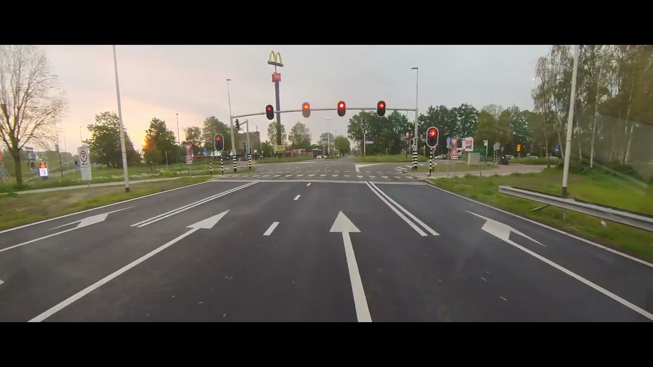 City Bus 126 to Station Schiedam Centraal omleidingen Korte bonestraat