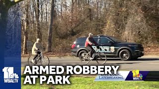 Police investigating after armed robbery at Annapolis park