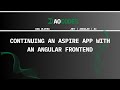 DAO Codes: Continuing an Aspire App with an Angular Frontend | Livestream VOD