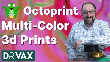 Octoprint Multicolor 3d Prints including Ender 3 V2