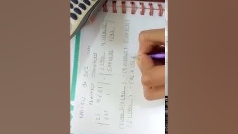 matriz con números complejos