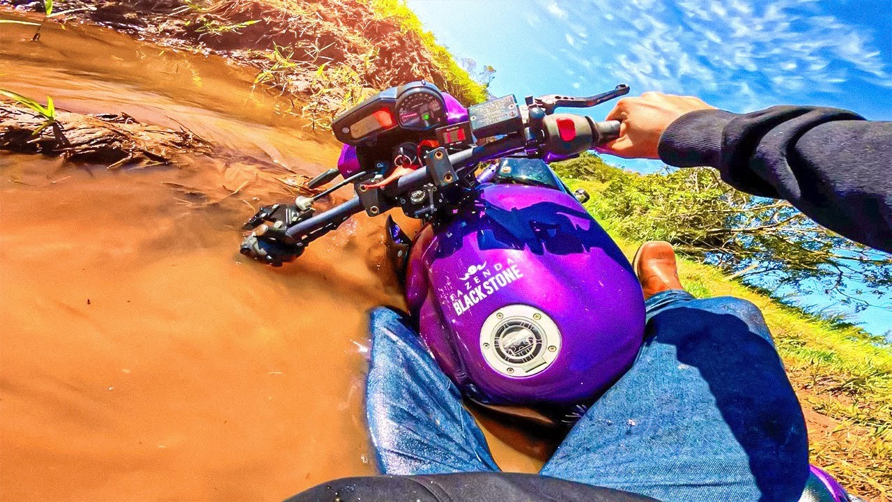 ME ACIDENTEI COM A XJ6 TURBO NA FAZENDA