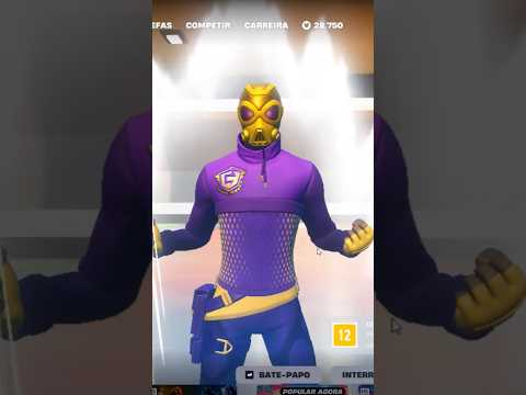 🏅 SKIN DO VÍTOR RIOSO NO FORTNITE 🏆 #fortnite #fortnitebr #foryou #viral