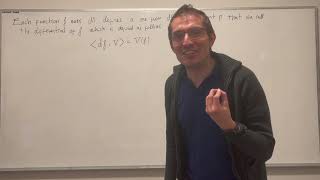 Intro to General Relativity - 16 - Differential geometry: One-forms and Tensors