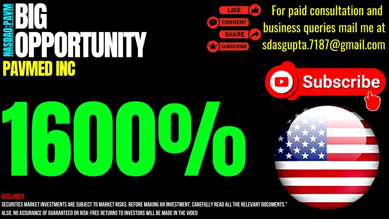 PAVMED INC BIG OPPORTUNITY | PAVM STOCK