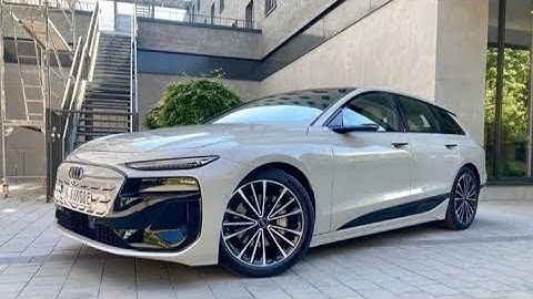 Nieuwe Audi A6 2026 – Strakke buitenkant van de voorkant