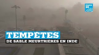 En Inde, des tempêtes de sable meurtrières