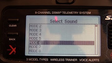 Setting Up Spektrum F-Modes