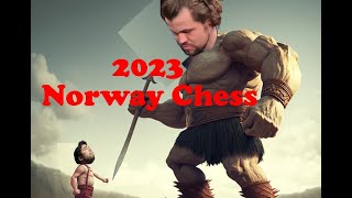 Norway 2023: Rd3: Can Nakamura (David) Get To Magnus Carlsen (Goliath)?