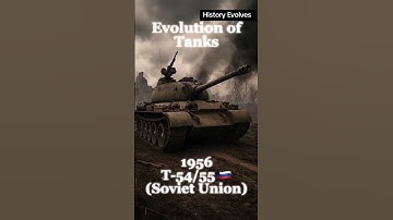 This Is How Tanks Took Over the Battlefield! The Evolution of tanks. #ai #evolution #tank #battle