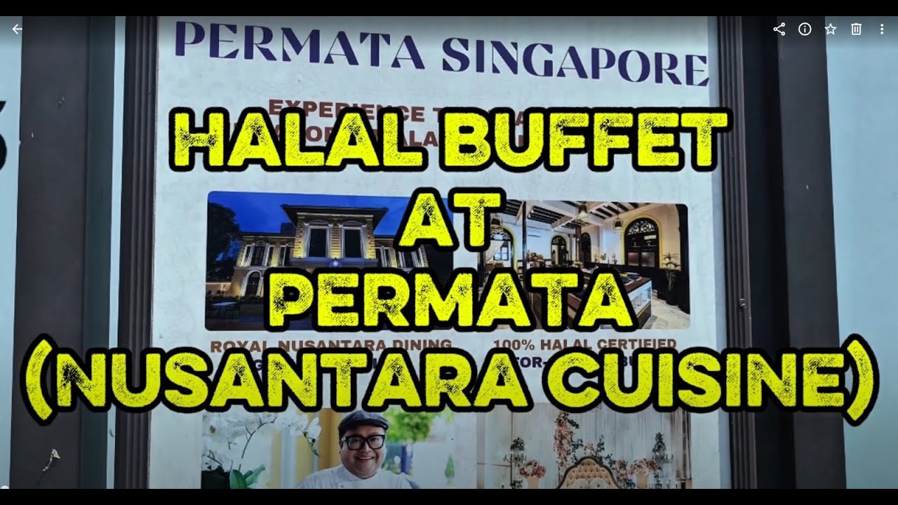 I Tried Singapore's Most Unique Halal Buffet!