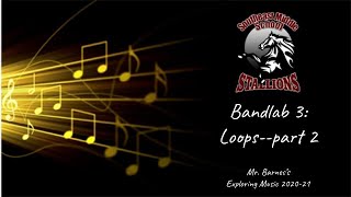 Bandlab Project 'Loops'--part 2