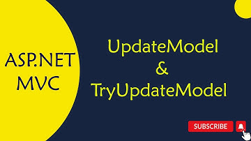 41.ASP.NET MVC : UpdateModel & TryUpdateModel  in Telugu