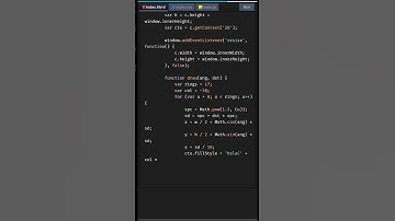 Mesmerizing Colorful Canvas Animation in  HTML5 |html5 canvas #shorts #javascript #developer #coding
