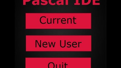 AQA Computer Science A Level NEA 2020 Testing (Pascal IDE)