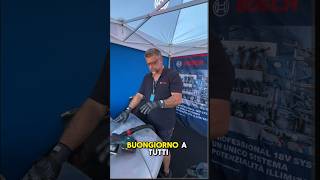 La svolta in officina: Rotoorbitale a batteria Bosch Professional! 🛠️🔋#shorts