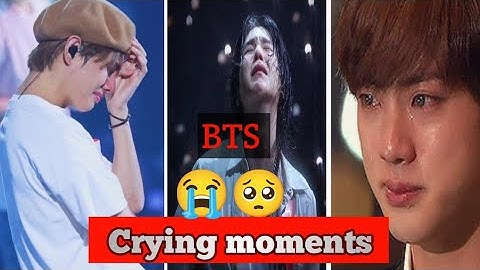 Try to not cry 🥺|Very emotional video|BTS Army members crying moments videos|this video make you cry