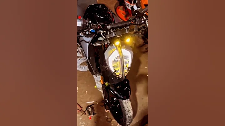 DUKE 390 Fog Light install full modified #shortyoutube #shortfeed #viralshorts #ktm #390