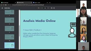 PRESENTASI MEDIA ONLINE | KOMUNIKASI MASSA | Kelompok 7 PIK