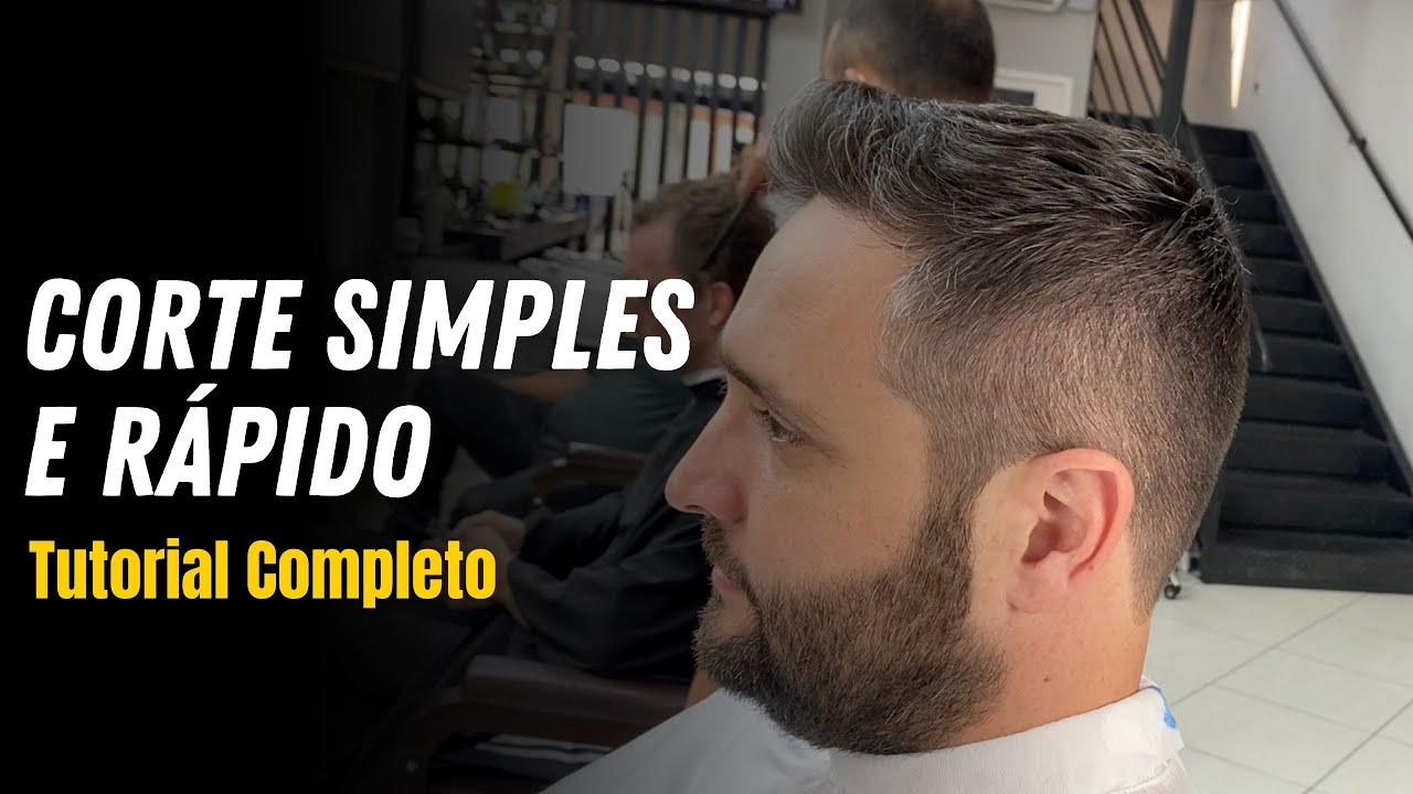 84 Cortes de Cabelo Liso Masculino 