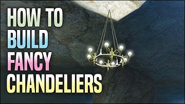 Building Fancy Chandeliers 💡 Fallout 4 No Mods Shop Class