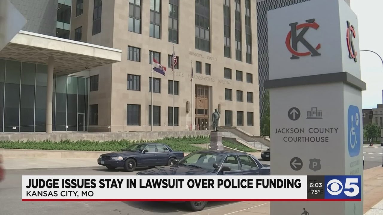 Judge issues stay in lawsuit over KC police funding