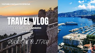 Sunset Drive to SORRENTO 🌅 ITALY Digital Nomad Life - My 2-Day Adventure!