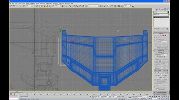 11 robot 3ds max tutorial - MEGAZORD Daizyujin 3D - Body modeling part. 02/09