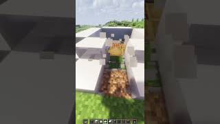 Mini Starter House 1 Block Tall In Minecraft