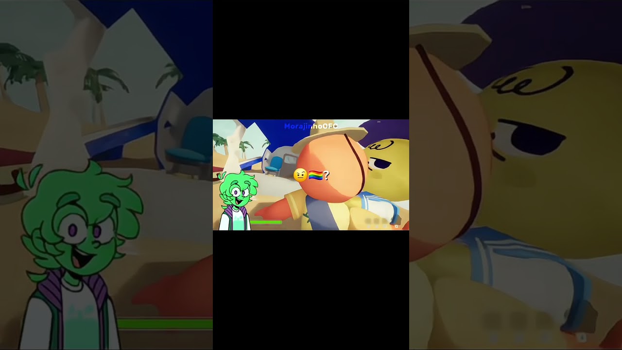 o Morajo lascando um beijão no Linn😶 (não é shipp) 