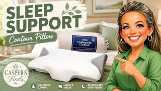 Contour Memory Foam Pillow for Neck Support | Sutera Dream Deep Pillow