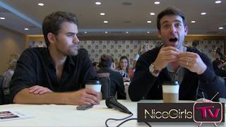 Paul Wesley and James Wolk discuss the new show Tell Me A Story at San Diego Comic Con