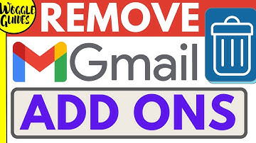 How to remove an add on for Gmail