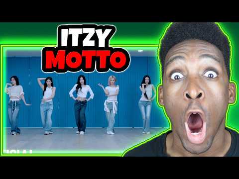 FIRST TIME WATCHING ITZY "MOTTO" Dance Practice 😳 (REACTION)