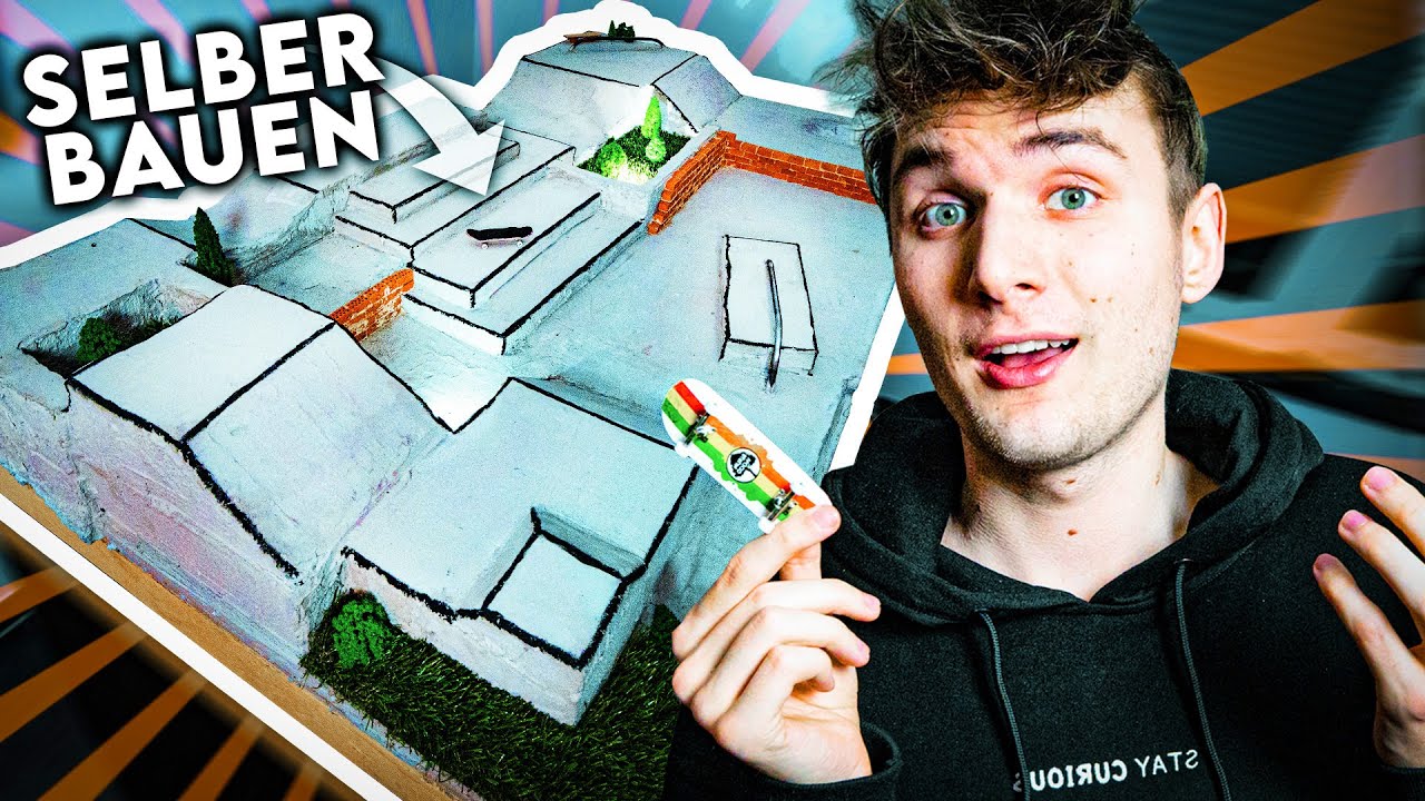 Riesen FingerSkateboard Park selber bauen YouTube