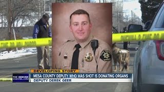 Wounded Mesa County deputy to be taken off life support