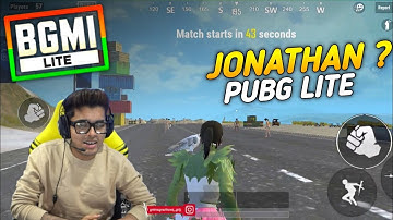 PUBG Lite On JONATHAN 😱| PUBG Lite New Update 0.28.0 Features | Pubg Lite Update Live Today 2024