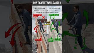 Dangerous Low Parapet 😳 #civilengineering #construction #education #yt #ai #siteengineer #practical