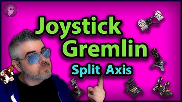 Joystick Gremlin - How To Split Axis