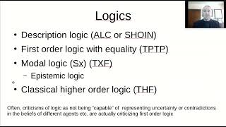 What Logic is needed to Represent Language?