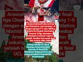 Arsenal menang tipis di leg ke-2 dan berhasil lolos ke final #arsenalvsatletikomafrid #ligachampions