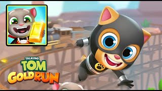 Talking Tom Gold Run - Race Gameplay | Frosty Tom  (iOS & Android) screenshot 5