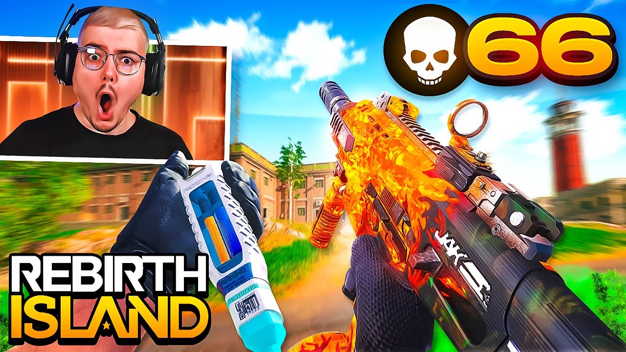 JE RÉAGIS AU WORLD RECORD REBIRTH *66 KILLS* SOLO VS SQUAD sur WARZONE ...