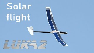 Unmanned Solar Airplane V3  Record 16 h flight