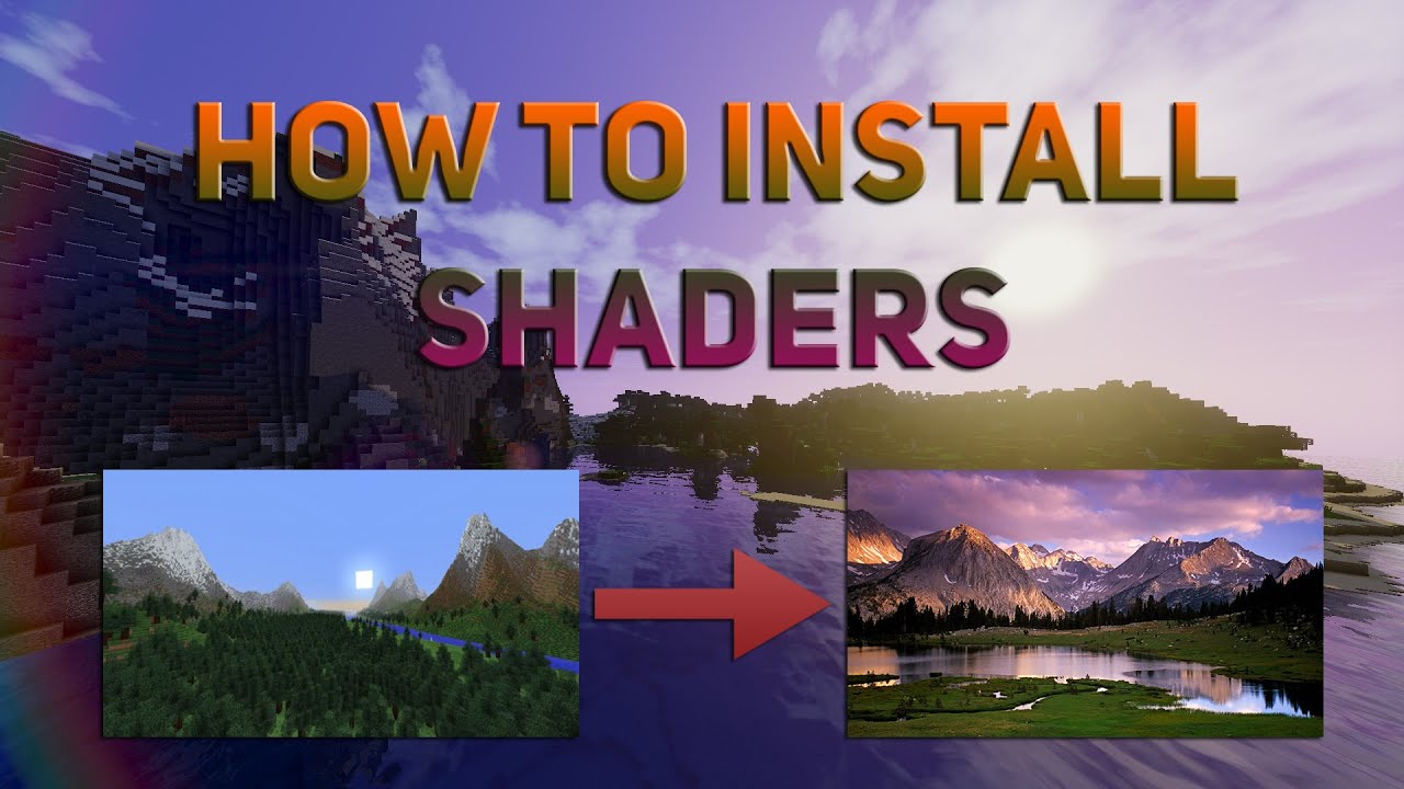 How to Install Minecraft Shaders | 1.7.10/1.8 - YouTube