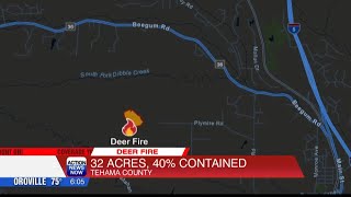 Deer Fire destroyed one home in Red Bluff