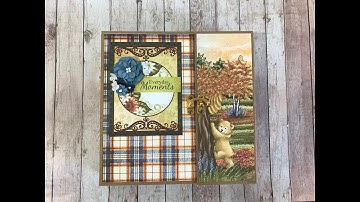 MINI ALBUM TUTORIAL PART 1 BEARY FUN RETREAT SHELLIE GEIGLE JS HOBBIES AND CRAFTS